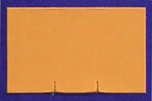 Prisetiketter 26x16mm, rektangulr, fluororange